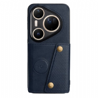 Cover Huawei Pura 80 Ultra Telefon Etui Kortholder I Læderlook