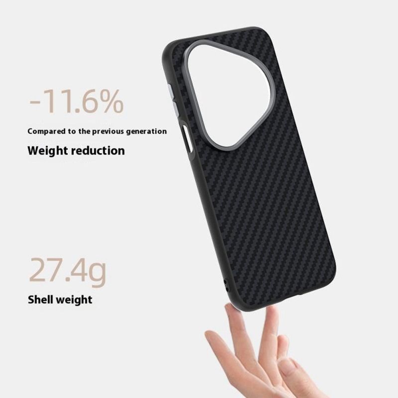 Cover Huawei Pura 80 Ultra Telefon Etui Magsafe Carbon Fiber Abeel
