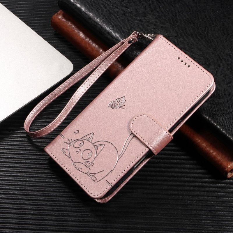 Flip Cover Huawei Pura 80 Ultra Kat Og Grafik