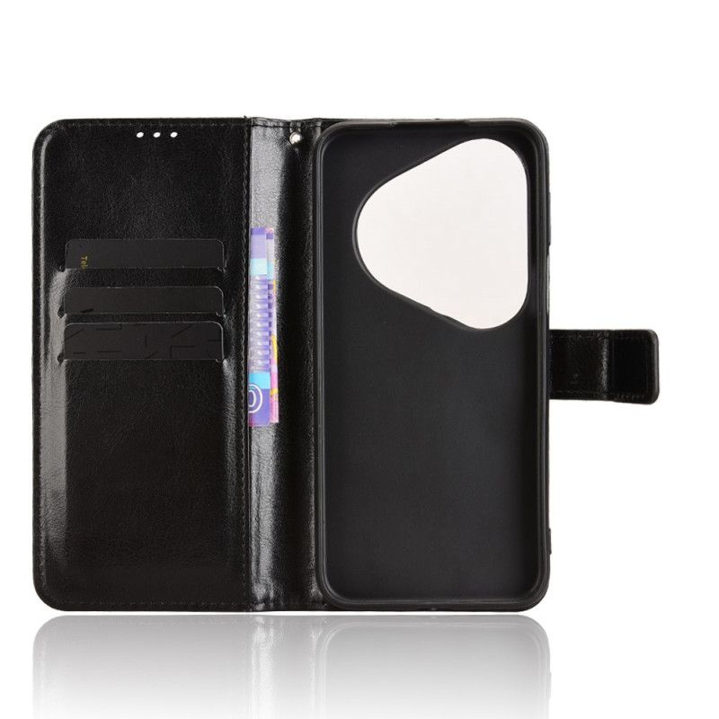 Flip Cover Huawei Pura 80 Ultra Prangende Kunstlæder