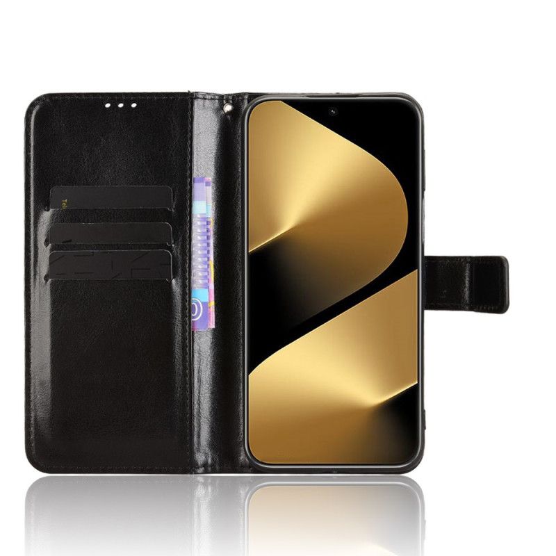 Flip Cover Huawei Pura 80 Ultra Prangende Kunstlæder