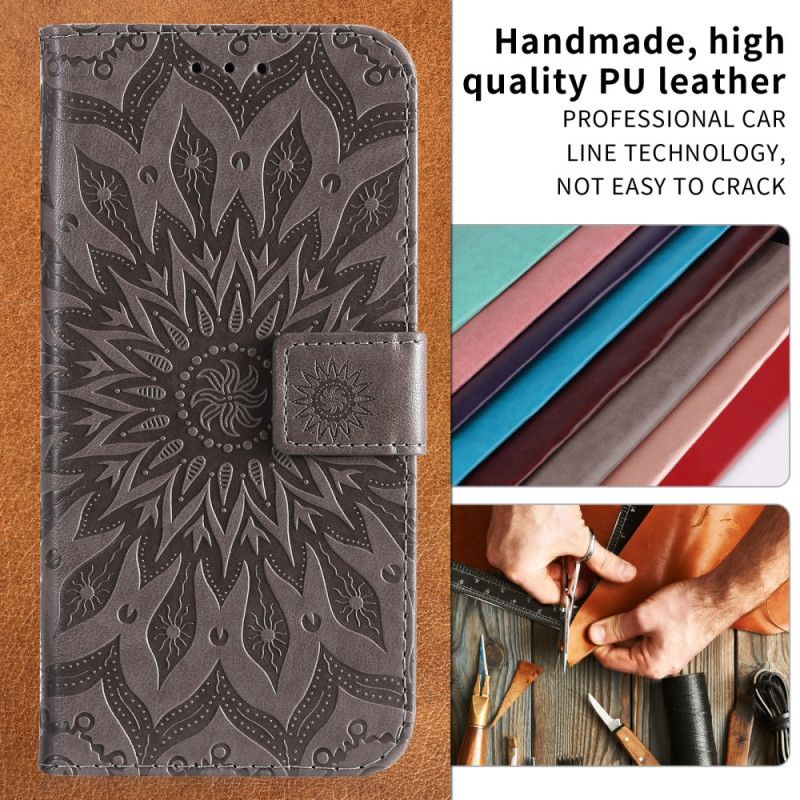 Flip Cover Huawei Pura 80 Ultra Solsikkemønster