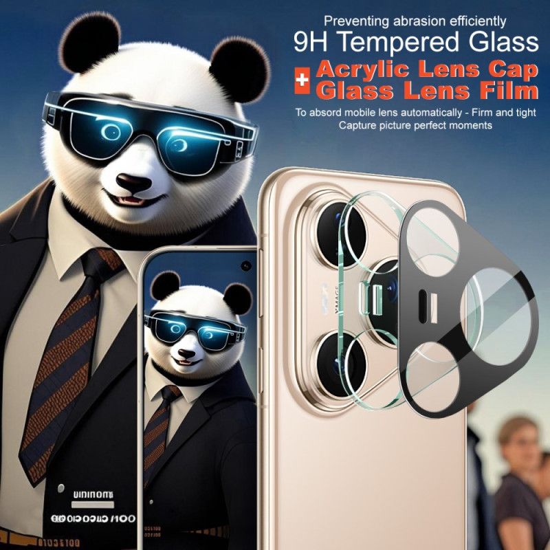 Hærdet Linsebeskytter I Hærdet Glas Til Huawei Pura 80 Pro (sort Version)