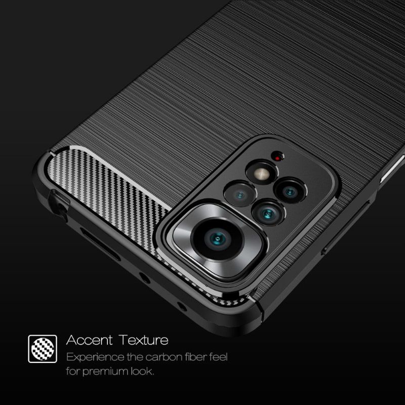 Cover Xiaomi Redmi Note 11 Pro / 11 Pro 5G Hemming Fleksibel Børstet Effekt