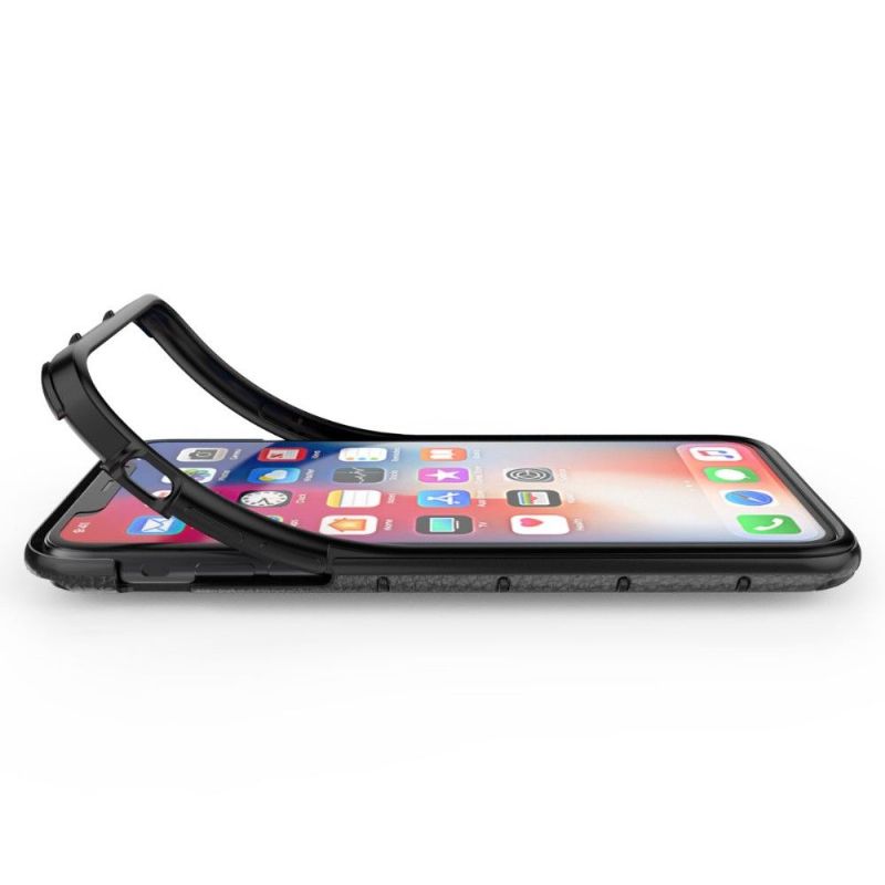 Cover iPhone 11 Lædereffekt Med Integreret Støtte