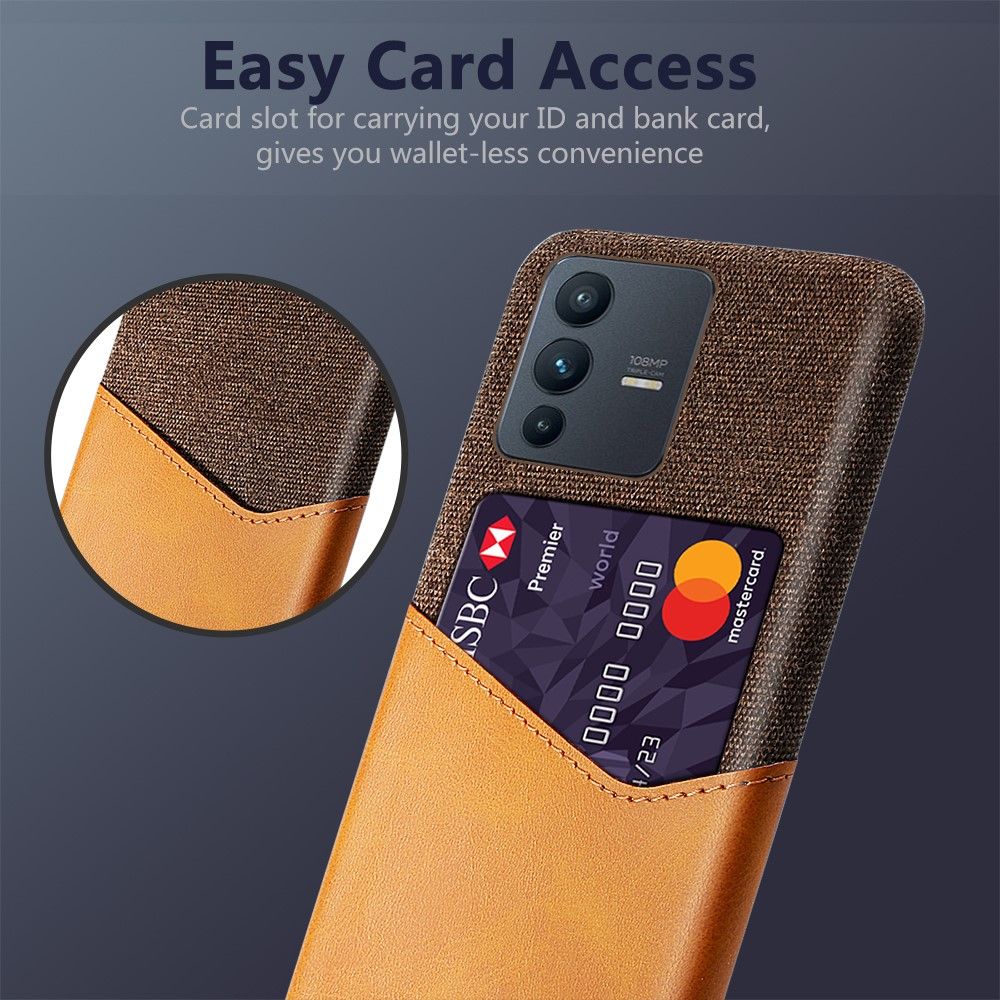 Mobilcover Vivo V23 5G Olympus Lædereffekt