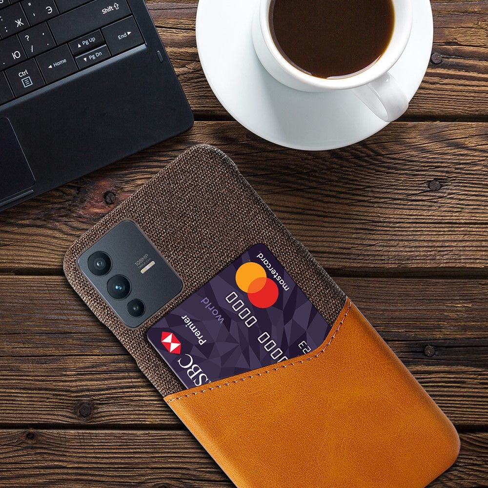 Mobilcover Vivo V23 5G Olympus Lædereffekt