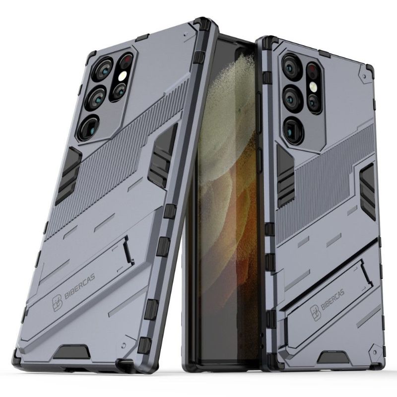 Cover Samsung Galaxy S22 Ultra 5G Hybrid Med Stativ
