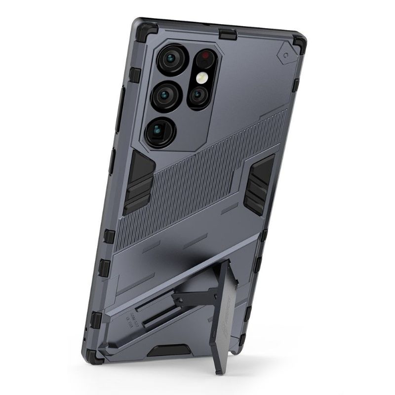 Cover Samsung Galaxy S22 Ultra 5G Hybrid Med Stativ