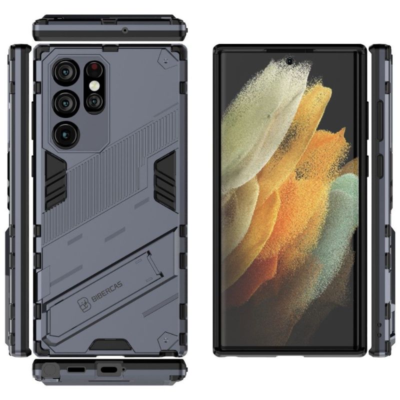 Cover Samsung Galaxy S22 Ultra 5G Hybrid Med Stativ