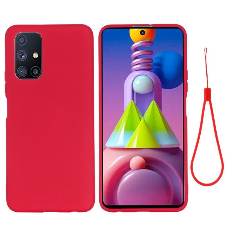 Cover Samsung Galaxy M51 Puro Flydende Silikone