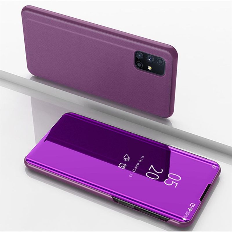 Mobilcover Samsung Galaxy M51 Flip Cover Spejleffekt