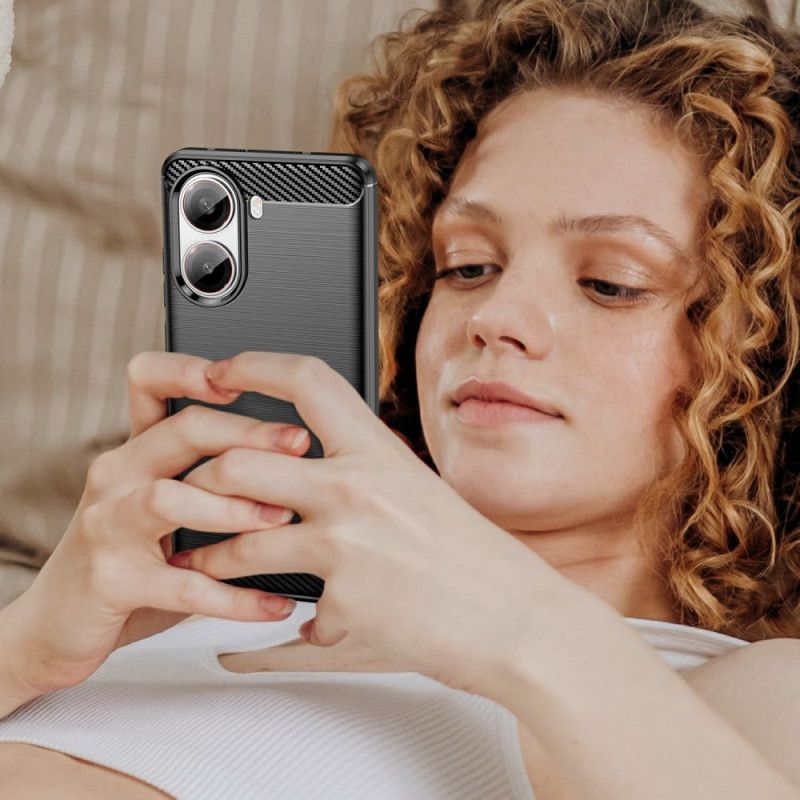 Cover Poco X7 Pro 5g Børstet Kulfiber