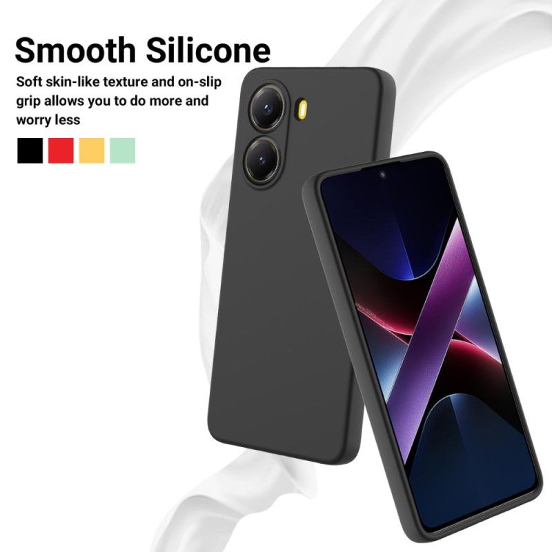 Cover Poco X7 Pro 5g Flydende Silikone Med Rem