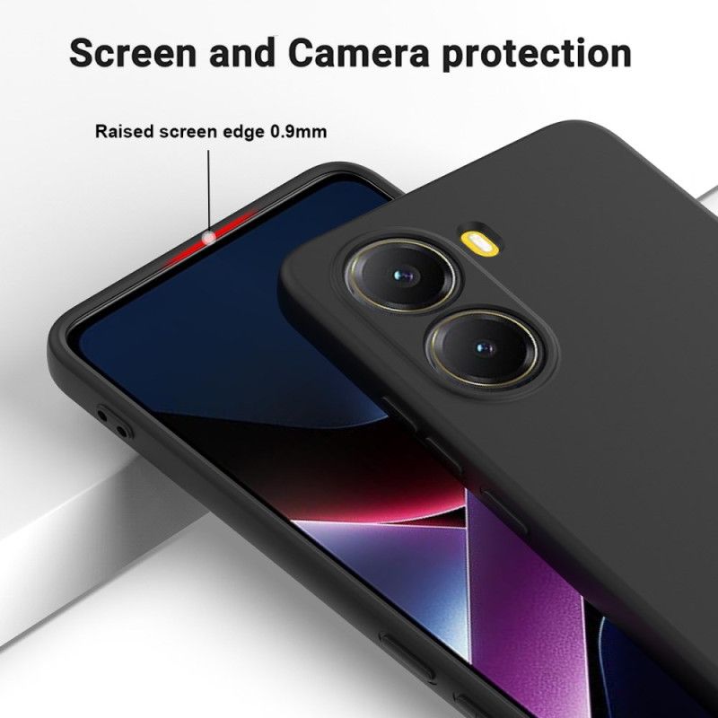 Cover Poco X7 Pro 5g Flydende Silikone Med Rem