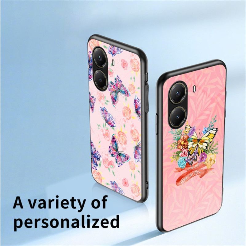Cover Poco X7 Pro 5g Kun Sommerfugle