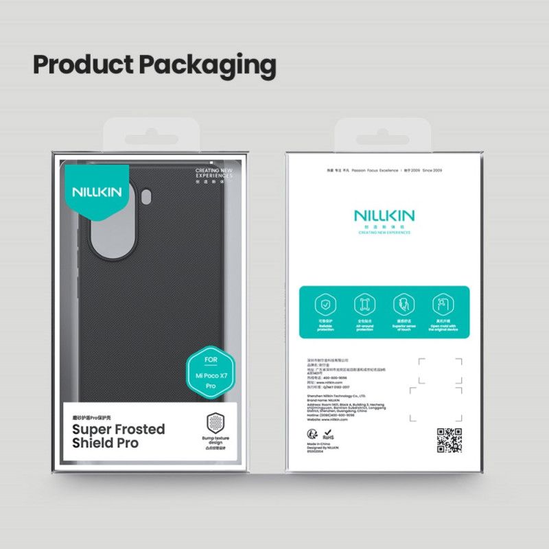 Cover Poco X7 Pro 5g Nillkin Frosted Shield Pro