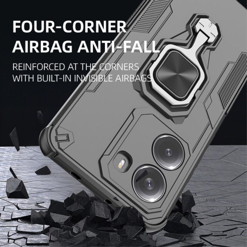 Cover Poco X7 Pro 5g Stødsikker Og Roterende Stander