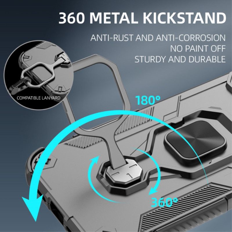Cover Poco X7 Pro 5g Stødsikker Og Roterende Stander