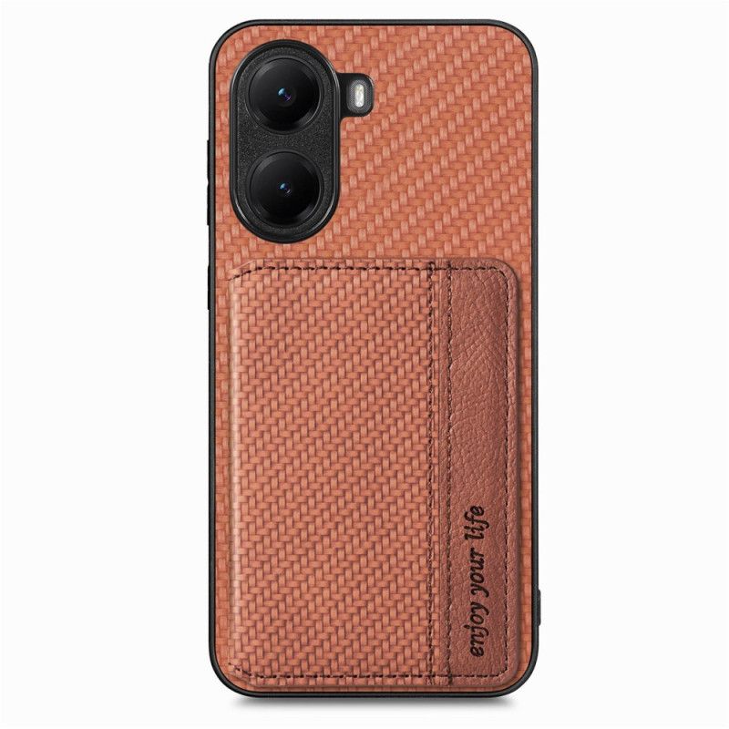 Cover Poco X7 Pro 5g Telefon Etui Rfid-kortholder I Kulfiber