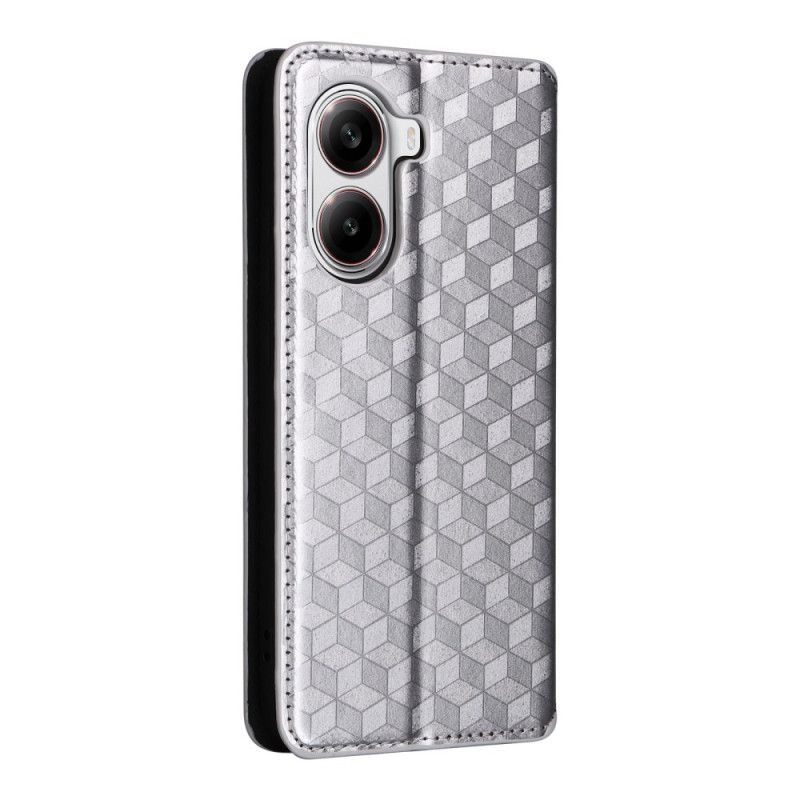 Flip Cover Poco X7 Pro 5g 3d-diamanter