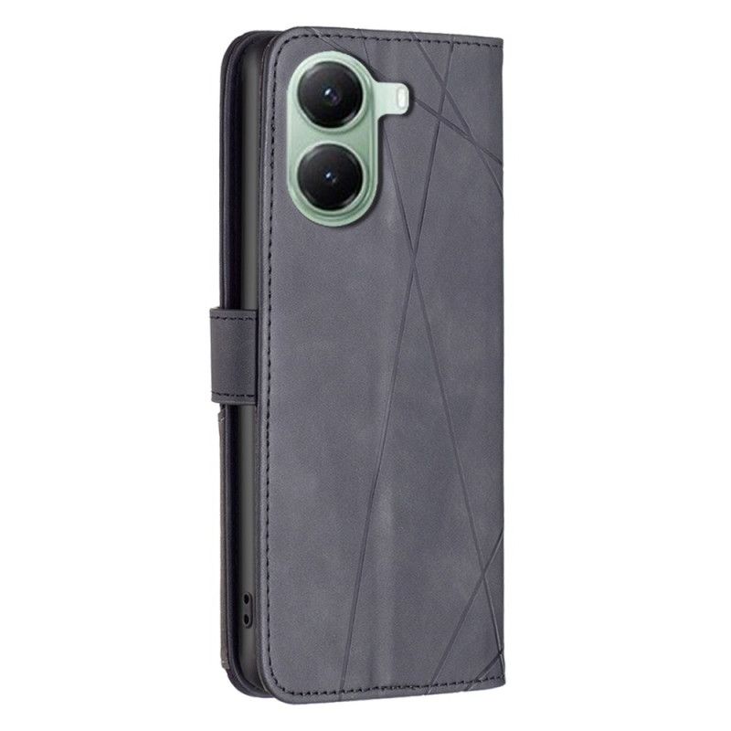 Flip Cover Poco X7 Pro 5g Geometrisk Binfen-farve