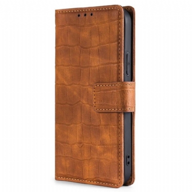 Flip Cover Poco X7 Pro 5g Krokodillestil