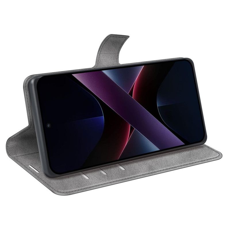 Flip Cover Poco X7 Pro 5g Læderstil
