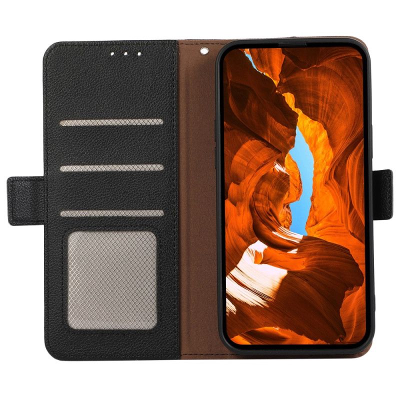 Flip Cover Poco X7 Pro 5g Litchi Kunstlæder Abeel