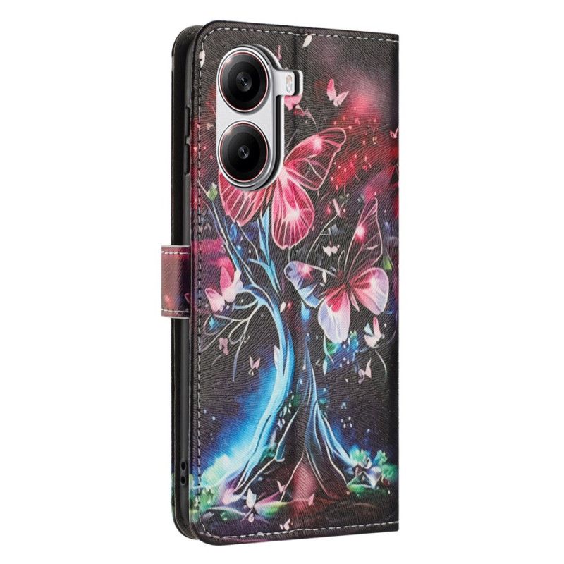 Flip Cover Poco X7 Pro 5g Madness-sommerfugle