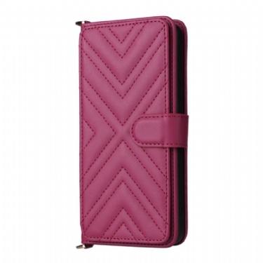 Flip Cover Poco X7 Pro 5g Multifunktionel Quiltet