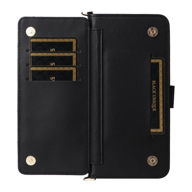 Flip Cover Poco X7 Pro 5g Multifunktionel Quiltet