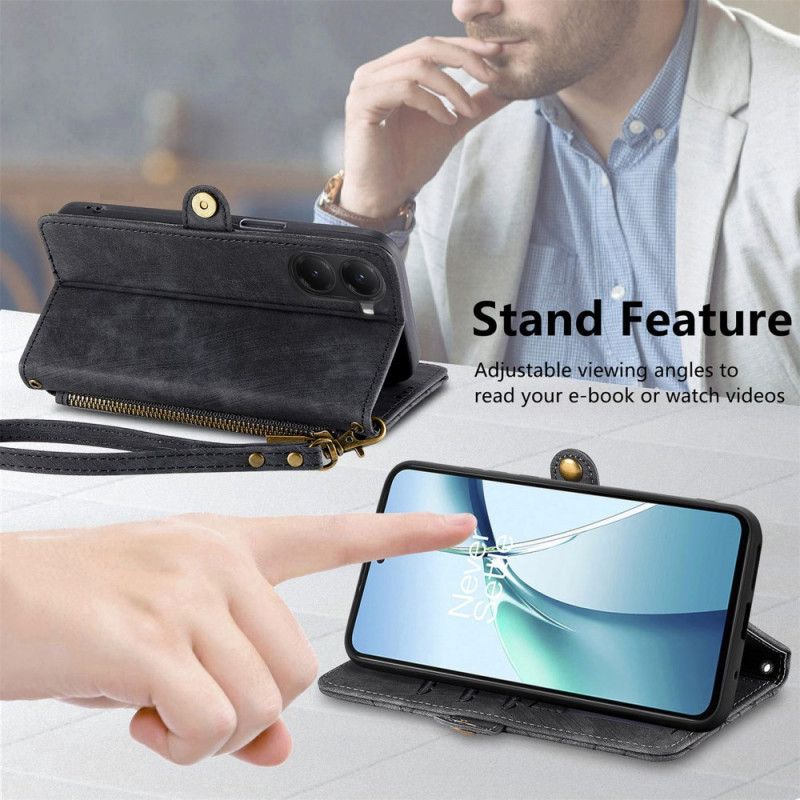 Flip Cover Poco X7 Pro 5g Pung Med Geometriske Linjer