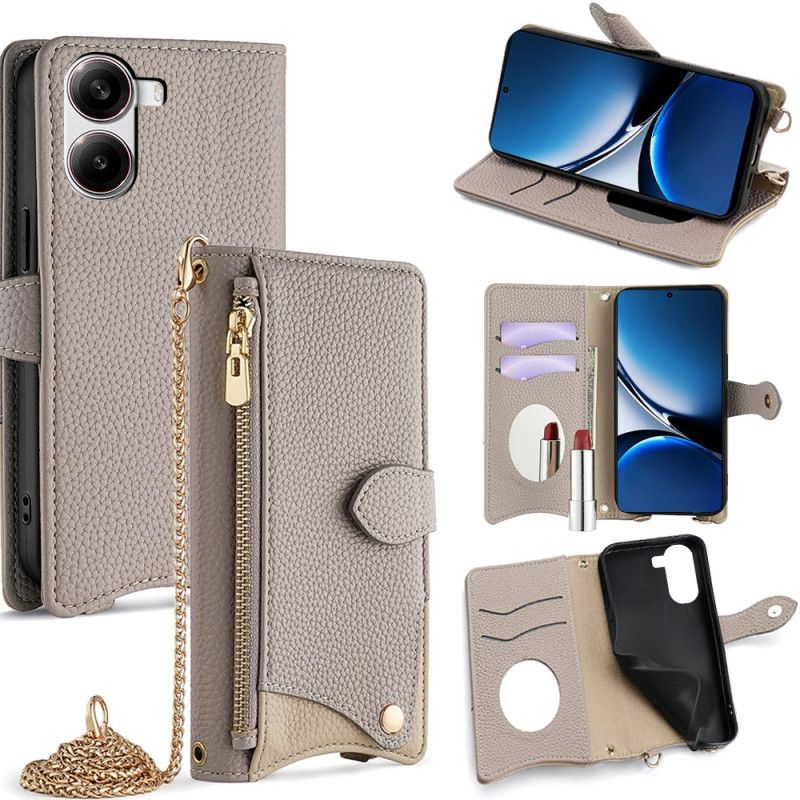 Flip Cover Poco X7 Pro 5g Pung Med Kæde