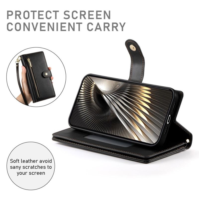 Flip Cover Poco X7 Pro 5g Pung Med Rem Og Skulderrem