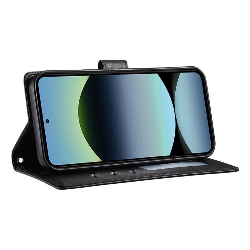 Flip Cover Poco X7 Pro 5g Quiltet Med Rem Og Skulderrem