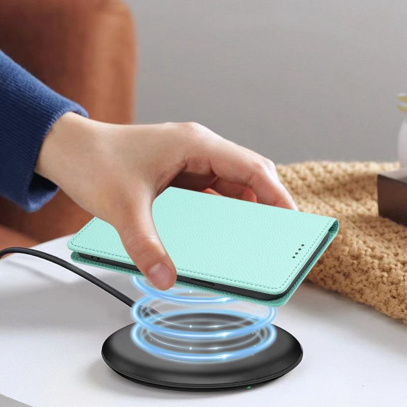 Flip Cover Poco X7 Pro 5g Tekstureret Lædereffekt Rfid-blokering