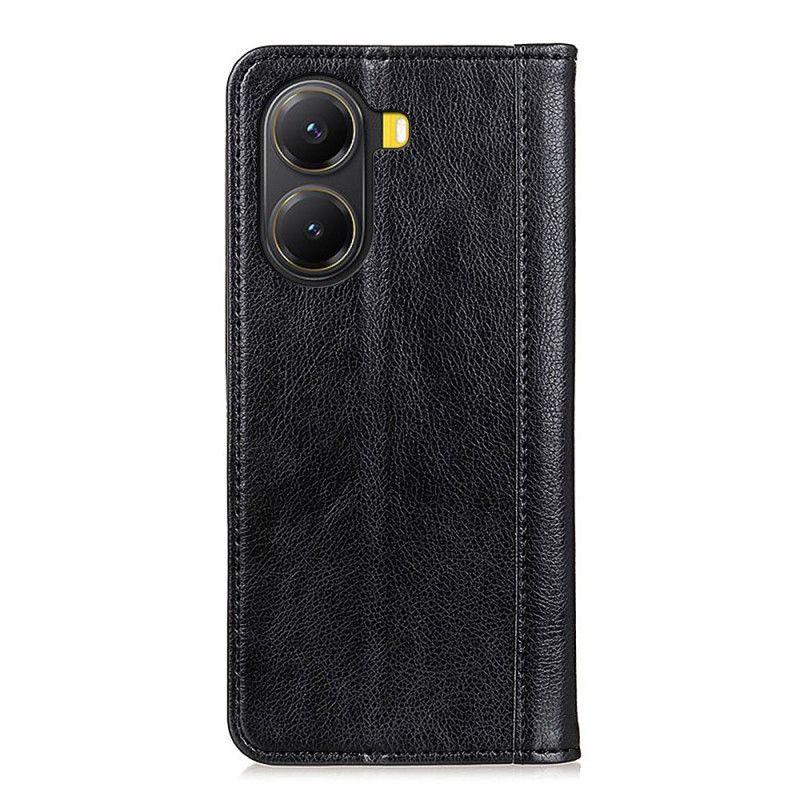 Flip Cover Poco X7 Pro 5g Tekstureret Spaltlæder