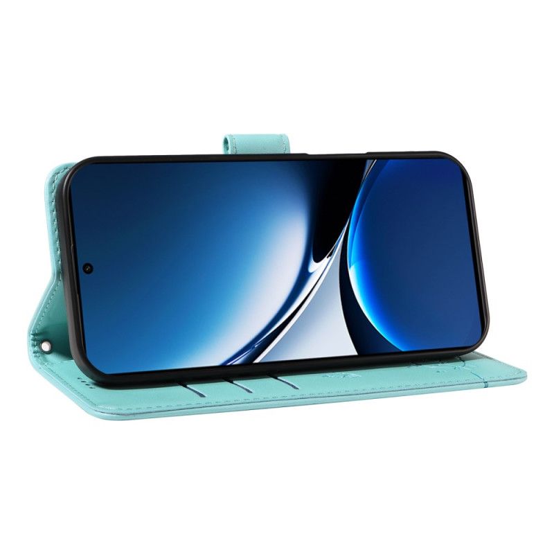 Flip Cover Til Poco X7 Pro 5g Kattedesign Med Rem