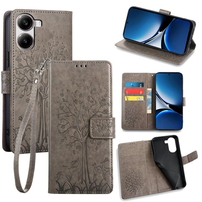 Flip Cover Til Poco X7 Pro 5g Landlig