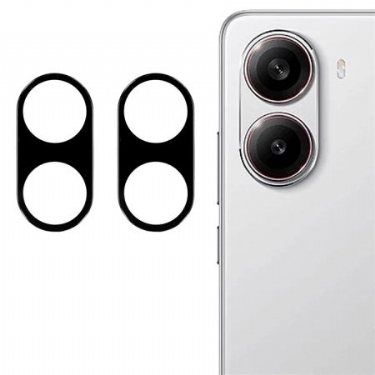 Hærdet Glaslinseskærmbeskytter Til Poco X7 Pro 5g (sort Version)