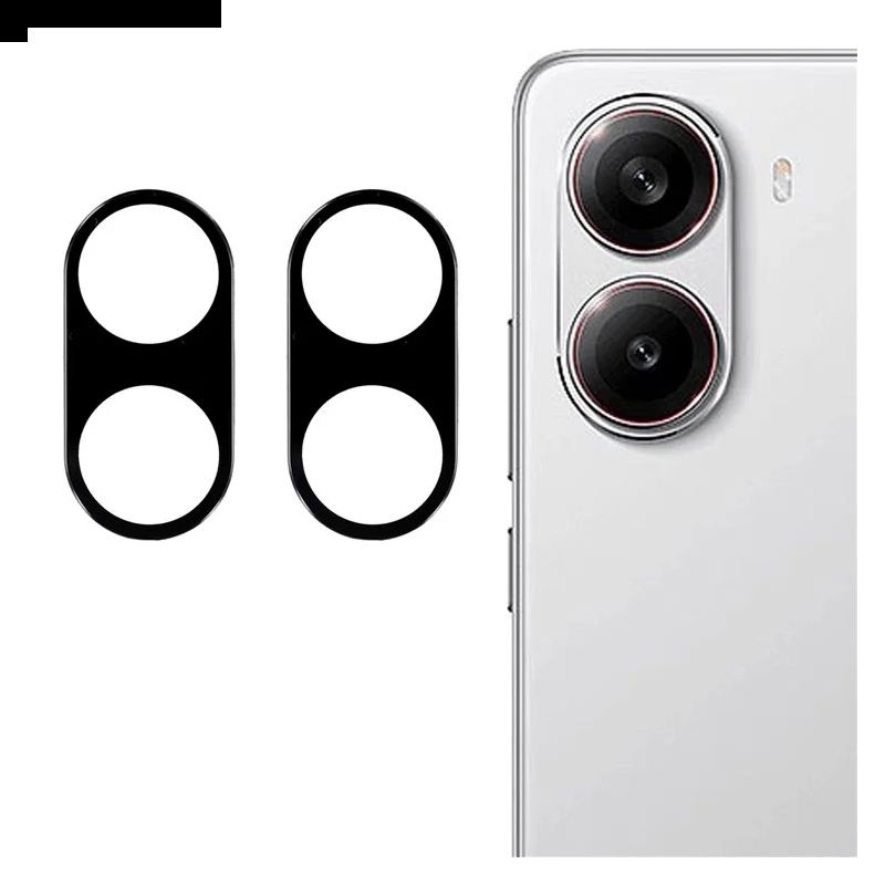 Hærdet Glaslinseskærmbeskytter Til Poco X7 Pro 5g (sort Version)