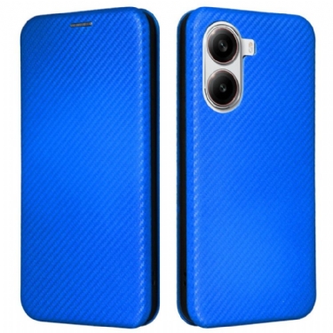 Læder Cover Poco X7 Pro 5g Kulfiber
