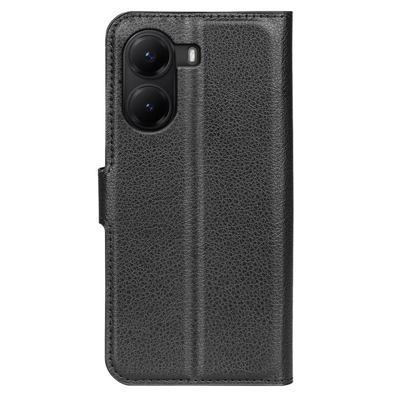 Læder Cover Poco X7 Pro 5g Litchi Kunstlæder