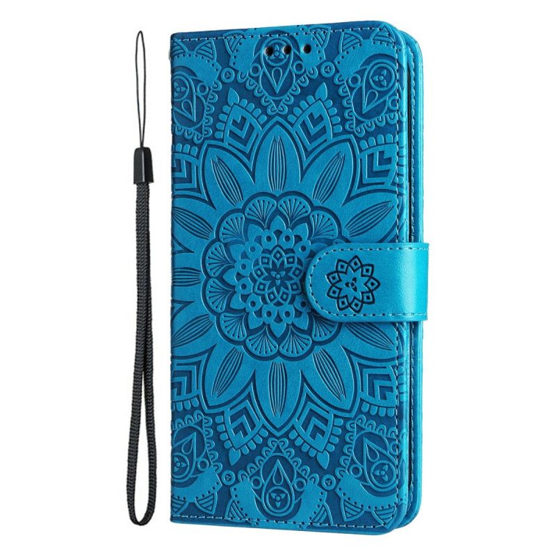 Læder Cover Poco X7 Pro 5g Mandala-snor
