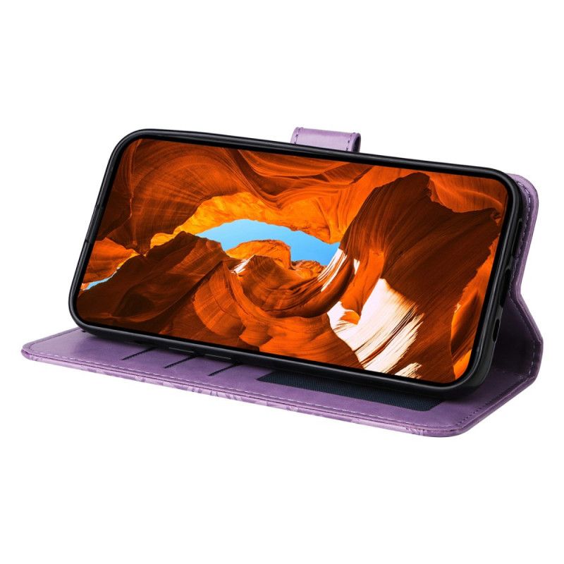 Læder Cover Poco X7 Pro 5g Mandala-snor