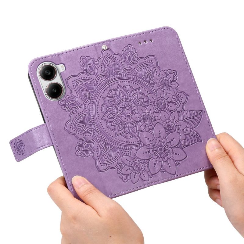 Læder Cover Poco X7 Pro 5g Telefon Etui Mandala-print