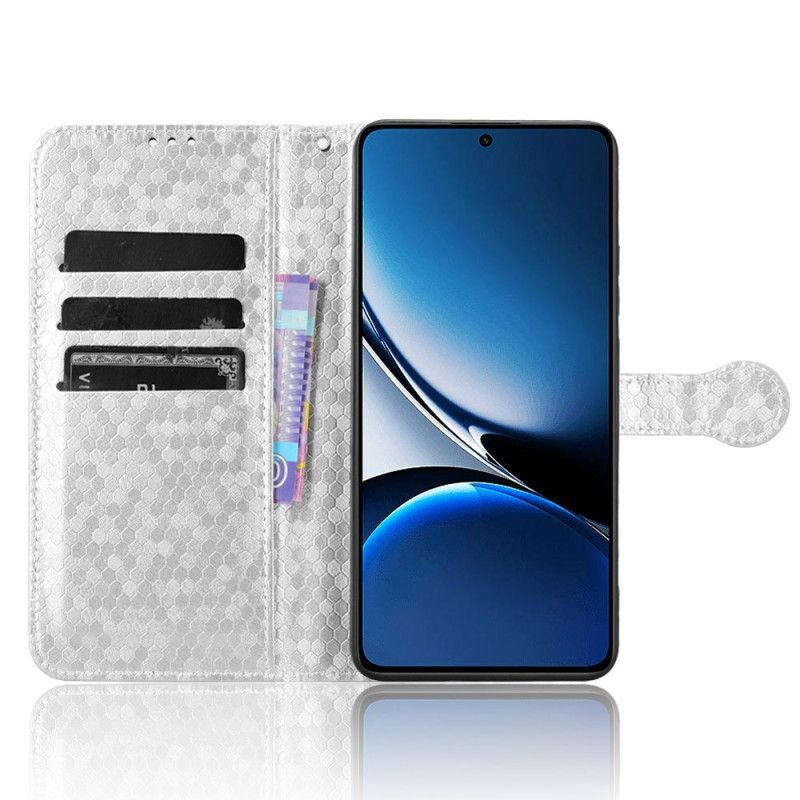 Læder Cover Poco X7 Pro 5g Telefon Etui Skinnende Prikker