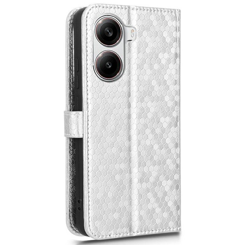 Læder Cover Poco X7 Pro 5g Telefon Etui Skinnende Prikker