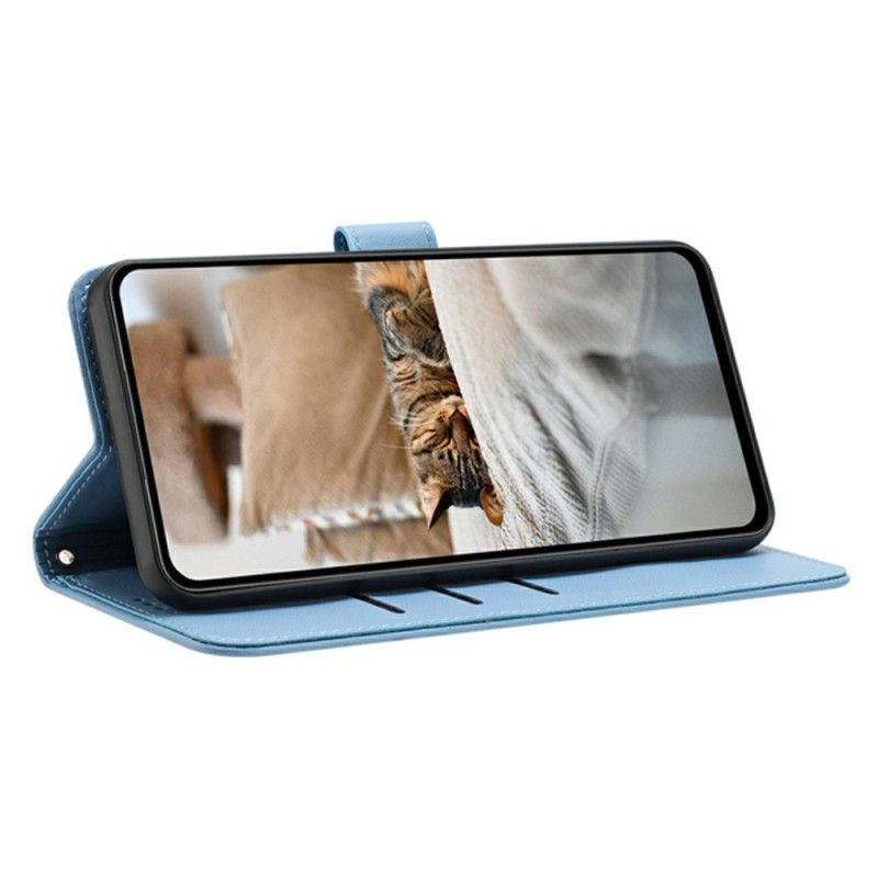 Læder Cover Poco X7 Pro 5g Telefon Etui Yndige Katte Med Rem